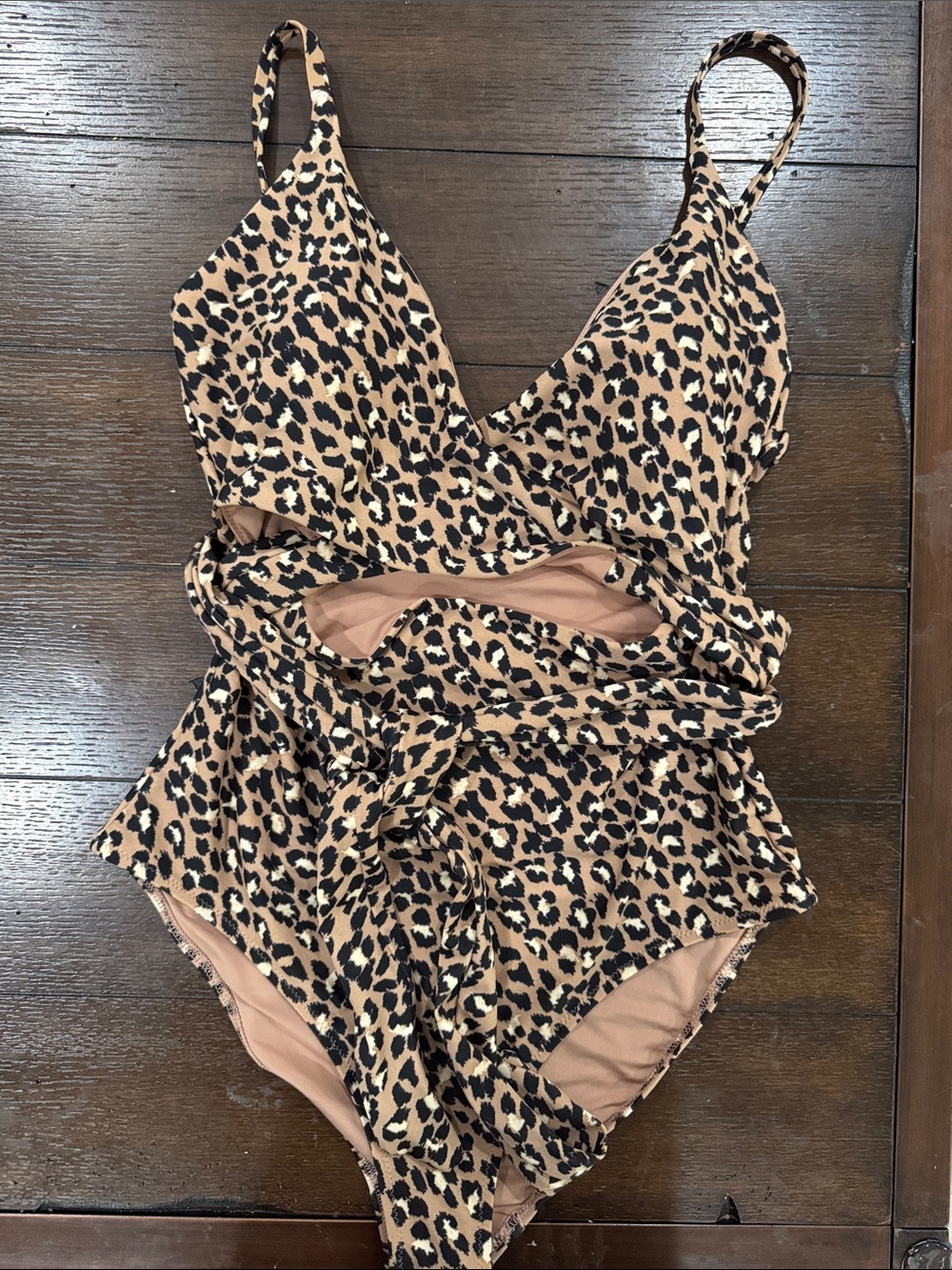 Aerie Wrap Full Coverage One Piece Swimsuit
